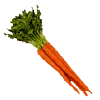 2 grated carrots