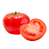 2 tomatoes, halved