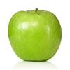 1 small diced, peeled green apple